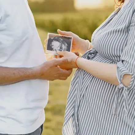 A child at the planning a baby stage